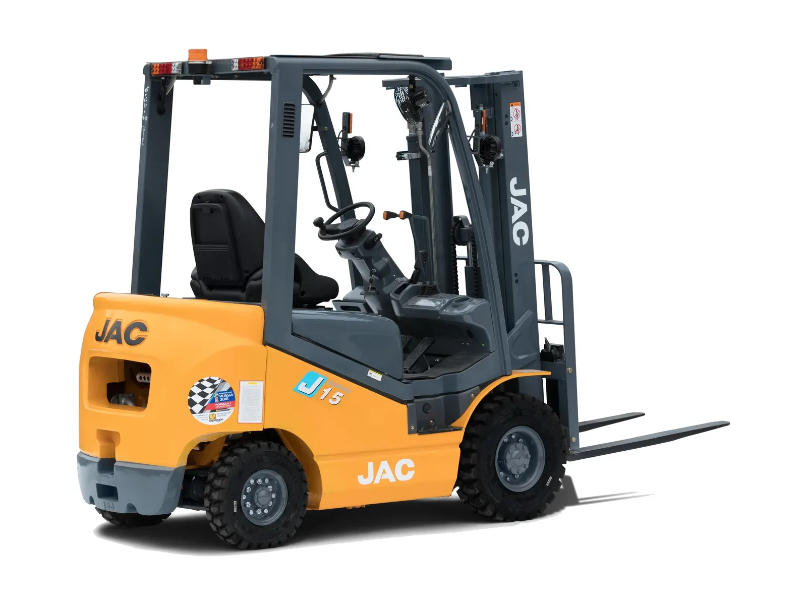 Бензиновый вилочный погрузчик JAC CPQD 18 EURO, фото 1